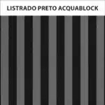 Acquablock Listrado Preto